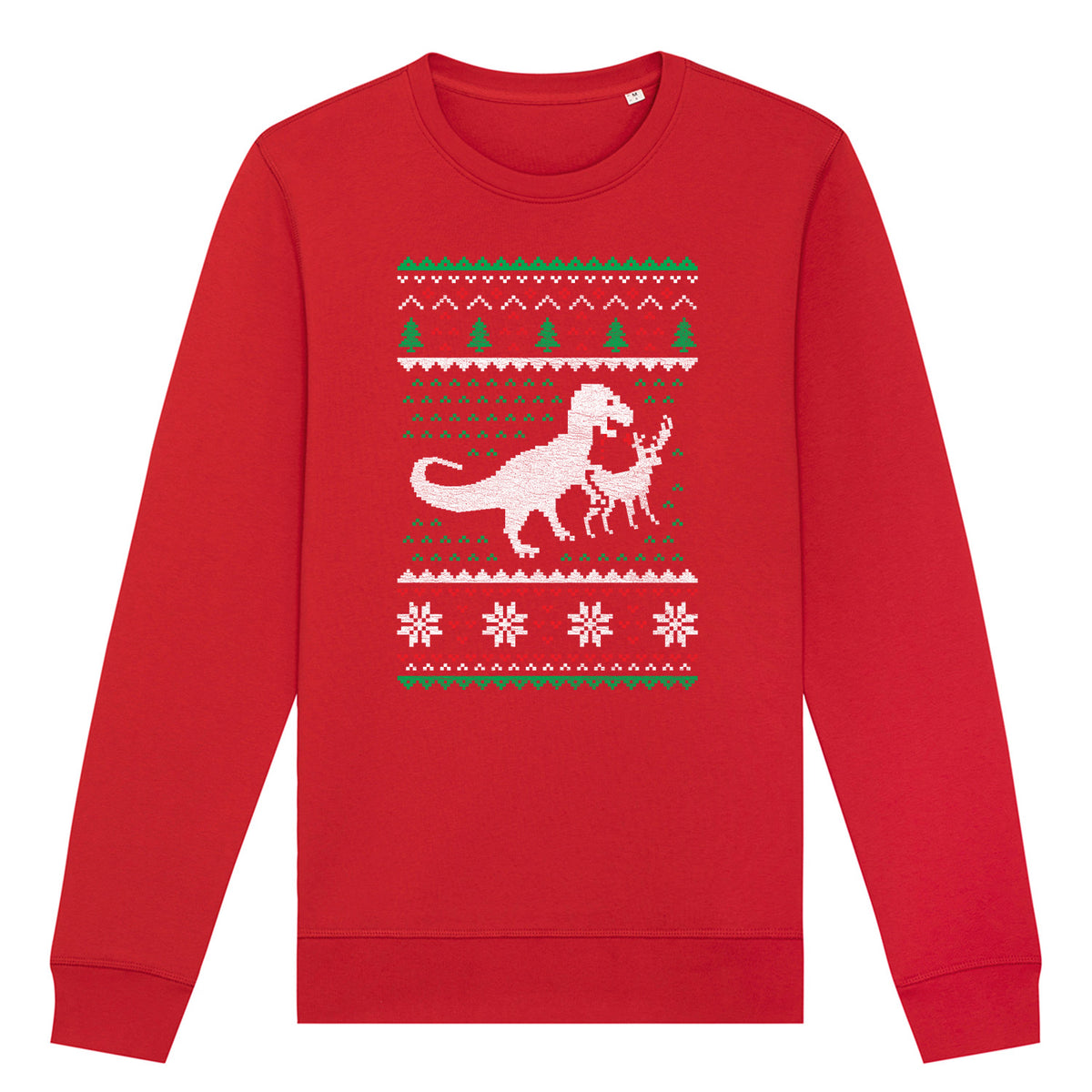 Dino Christmas | Vintage Rocker Sweatshirt
