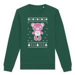 Cute Teddy Christmas | Vintage Rocker Sweatshirt