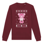 Cute Teddy Christmas | Vintage Rocker Sweatshirt