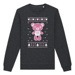 Cute Teddy Christmas | Vintage Rocker Sweatshirt