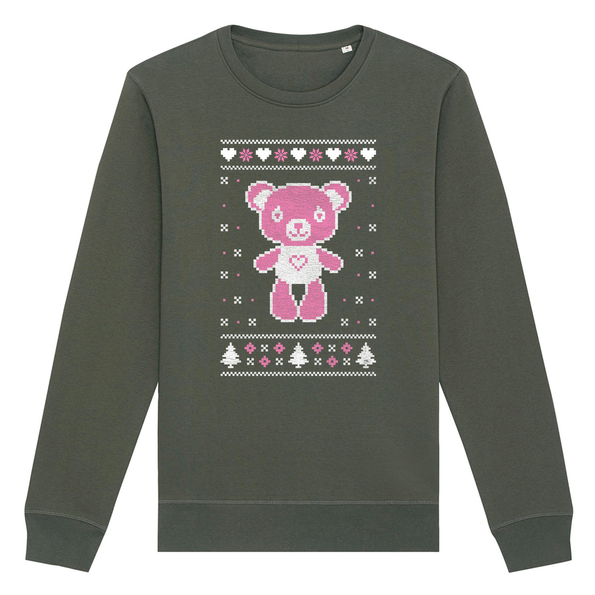 Cute Teddy Christmas | Vintage Rocker Sweatshirt
