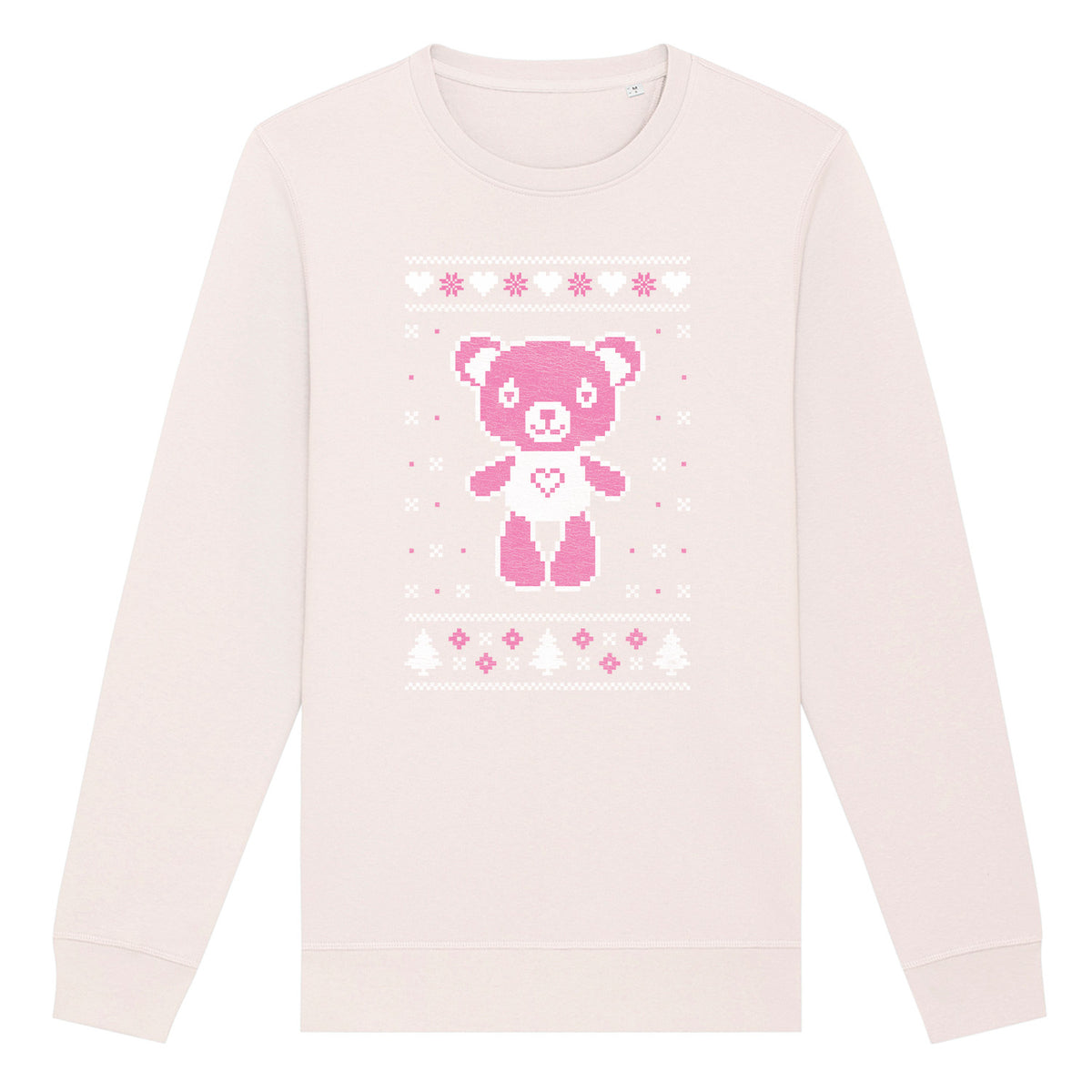 Cute Teddy Christmas | Vintage Rocker Sweatshirt