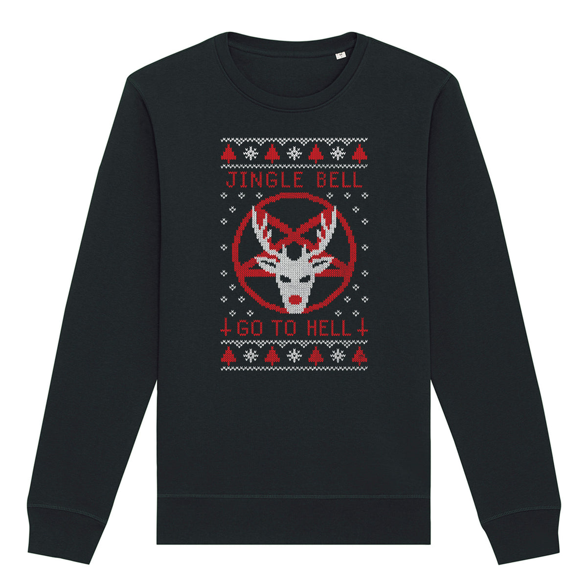 Jingle Bells Go To Hell | Vintage Rocker Sweatshirt
