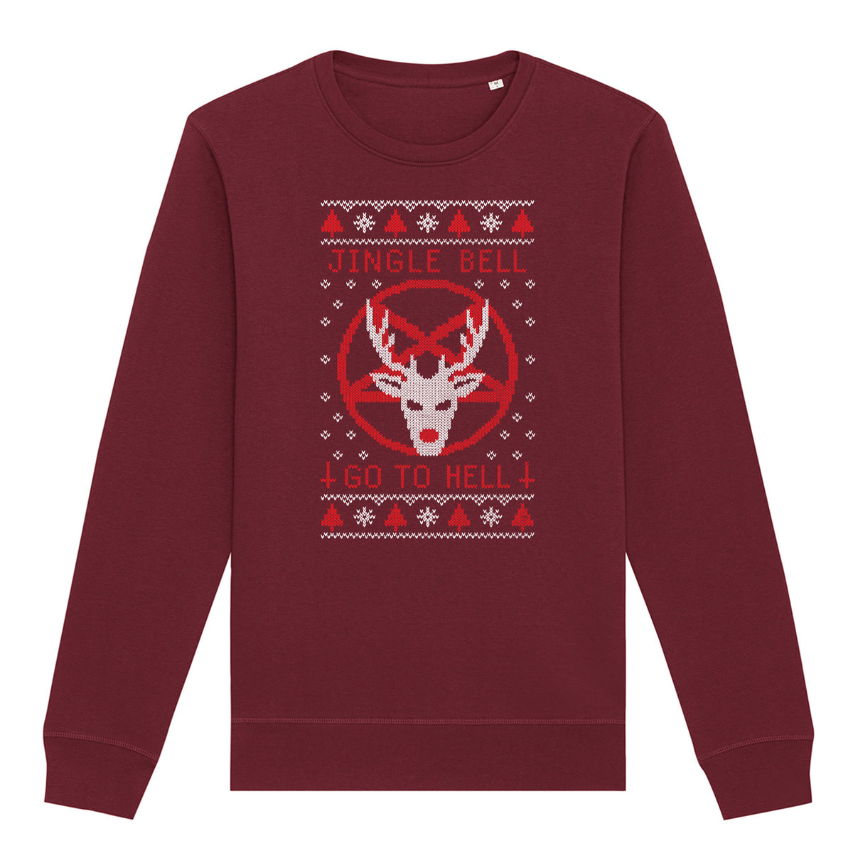 Jingle Bells Go To Hell | Vintage Rocker Sweatshirt