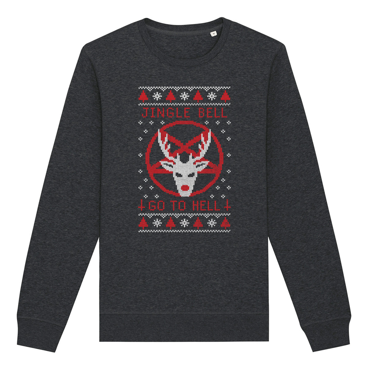 Jingle Bells Go To Hell | Vintage Rocker Sweatshirt