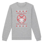 Jingle Bells Go To Hell | Vintage Rocker Sweatshirt