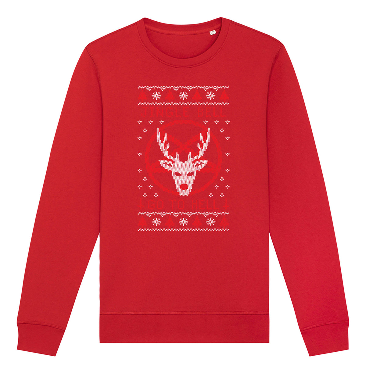 Jingle Bells Go To Hell | Vintage Rocker Sweatshirt