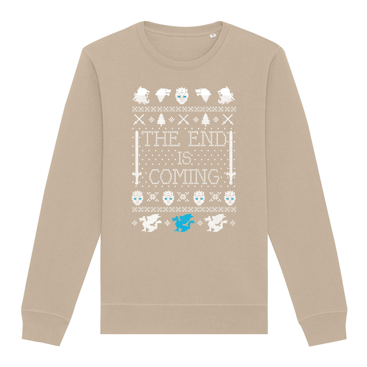 The End Is Near Christmas | Vintage Rocker Sweatshirt