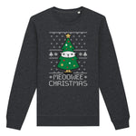 Meoowee Cat Christmas | Vintage Rocker Sweatshirt