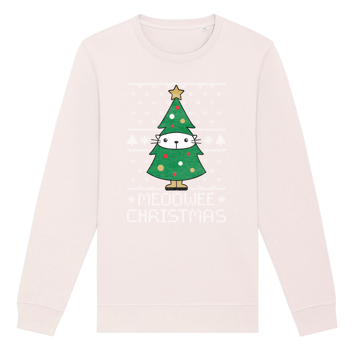 Meoowee Cat Christmas | Vintage Rocker Sweatshirt