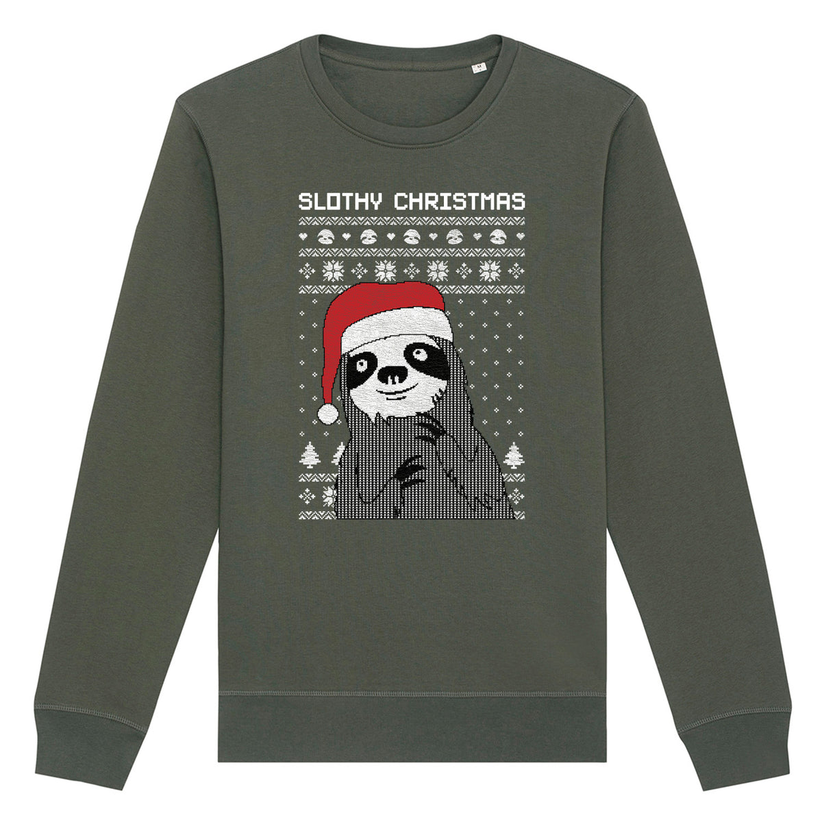 Slothy Christmas | Vintage Rocker Sweatshirt