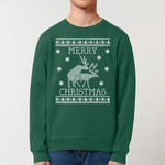 Merry Christmas Deer | Vintage Rocker Sweatshirt