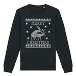 Merry Christmas Deer | Vintage Rocker Sweatshirt
