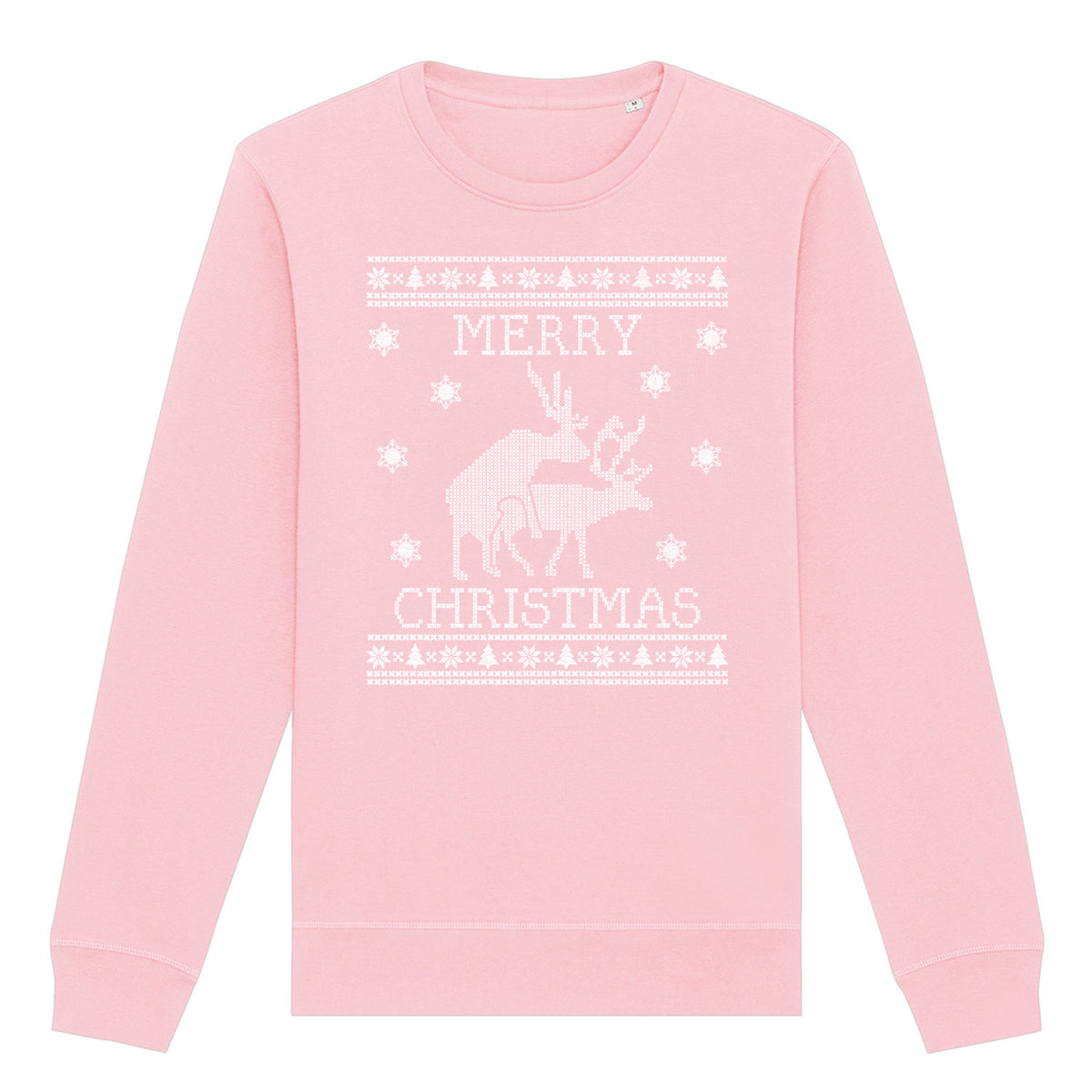 Merry Christmas Deer | Vintage Rocker Sweatshirt