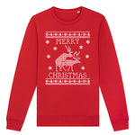 Merry Christmas Deer | Vintage Rocker Sweatshirt