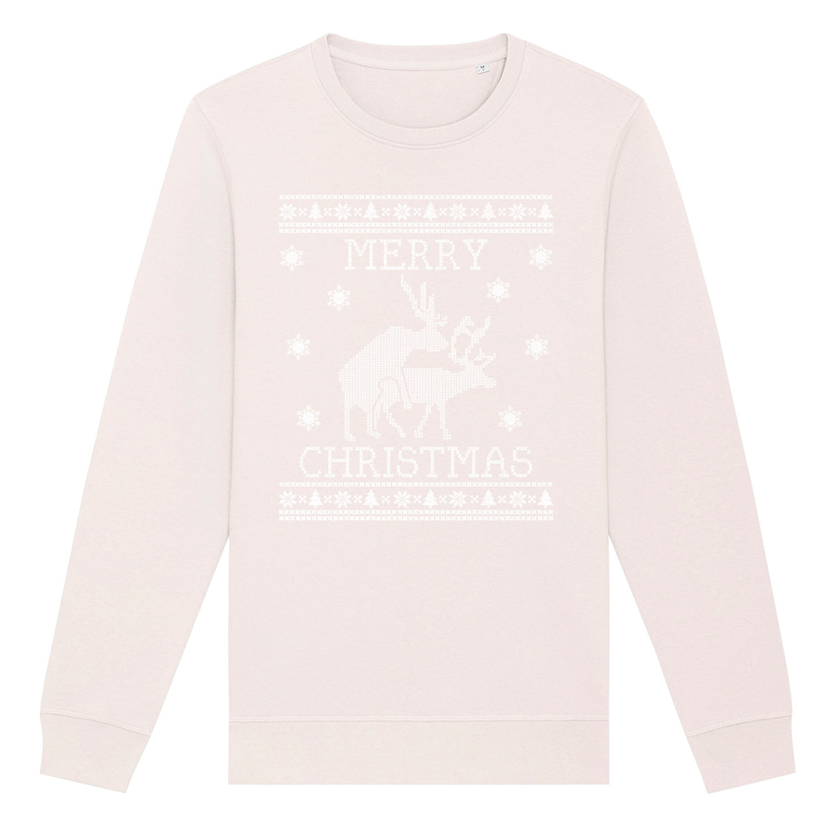 Merry Christmas Deer | Vintage Rocker Sweatshirt