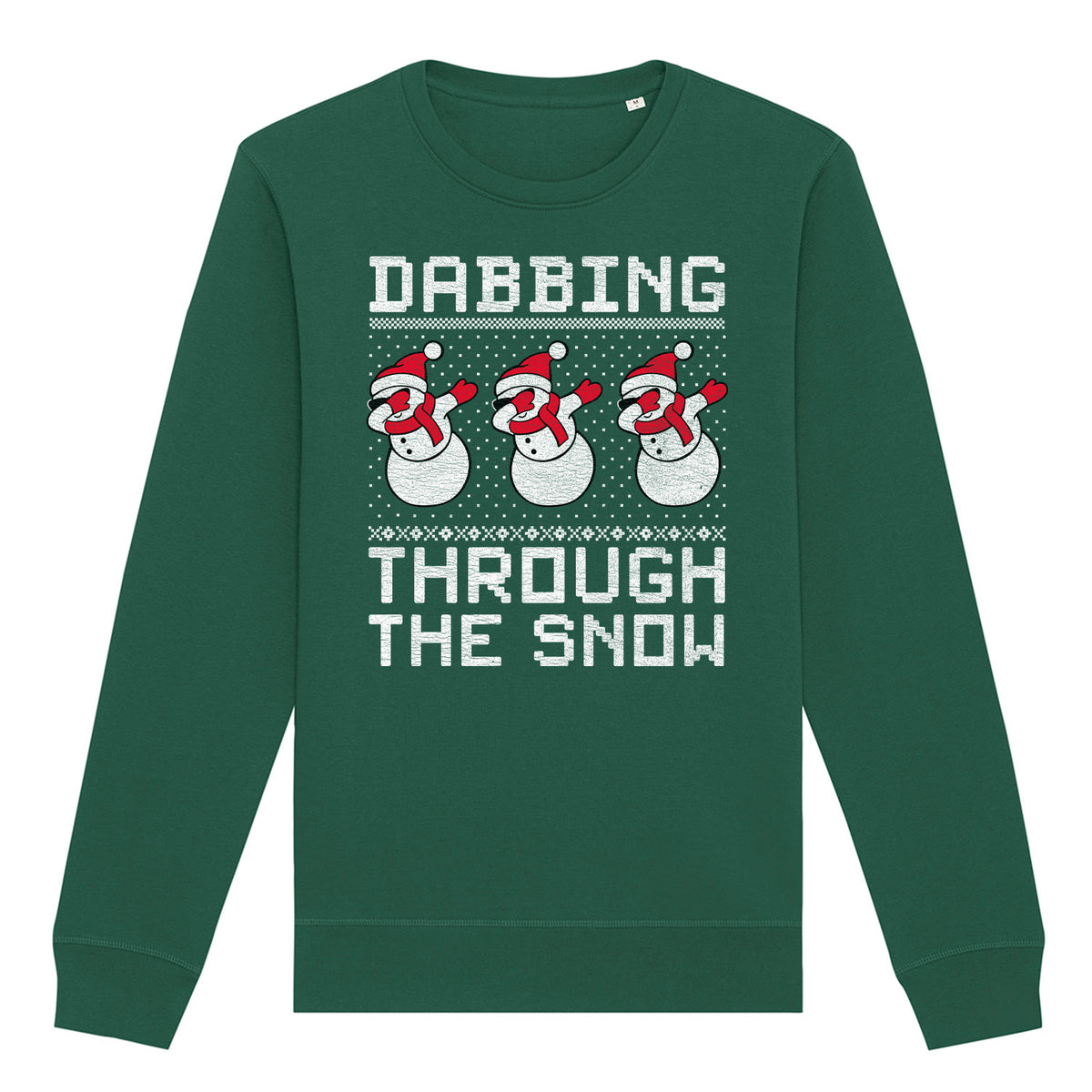 Dabbing Through The Snow | Vintage Rocker Sweatshirt