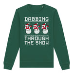 Dabbing Through The Snow | Vintage Rocker Sweatshirt