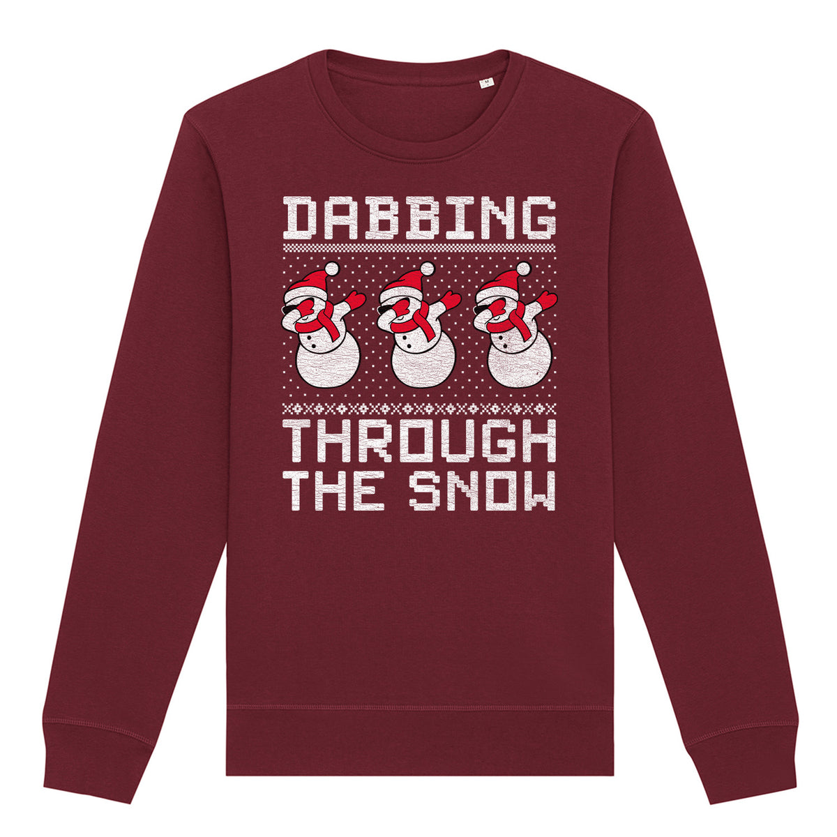 Dabbing Through The Snow | Vintage Rocker Sweatshirt