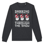 Dabbing Through The Snow | Vintage Rocker Sweatshirt