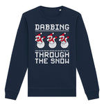 Dabbing Through The Snow | Vintage Rocker Sweatshirt