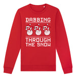 Dabbing Through The Snow | Vintage Rocker Sweatshirt