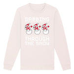 Dabbing Through The Snow | Vintage Rocker Sweatshirt