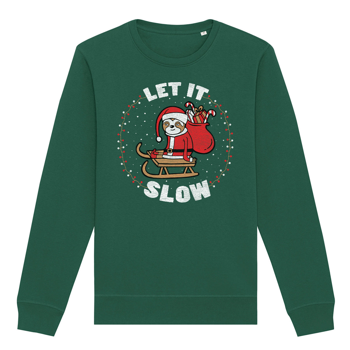 Let It Slow Christmas | Vintage Rocker Sweatshirt