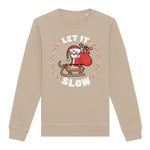 Let It Slow Christmas | Vintage Rocker Sweatshirt