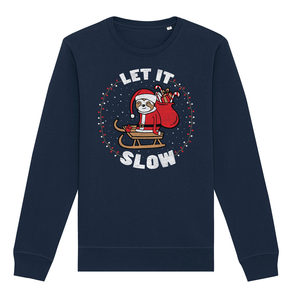 Let It Slow Christmas | Vintage Rocker Sweatshirt