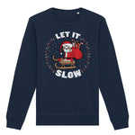 Let It Slow Christmas | Vintage Rocker Sweatshirt
