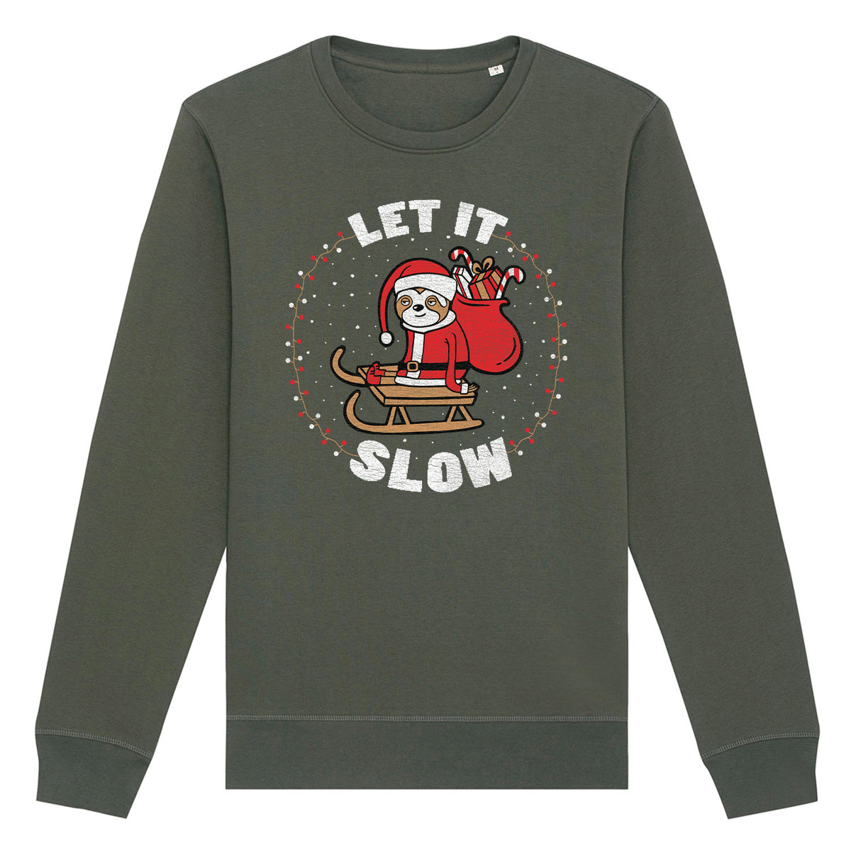 Let It Slow Christmas | Vintage Rocker Sweatshirt