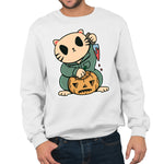 Lucky Cat | Unisex Adult Sweatshirt | Premium Halloween Clothing