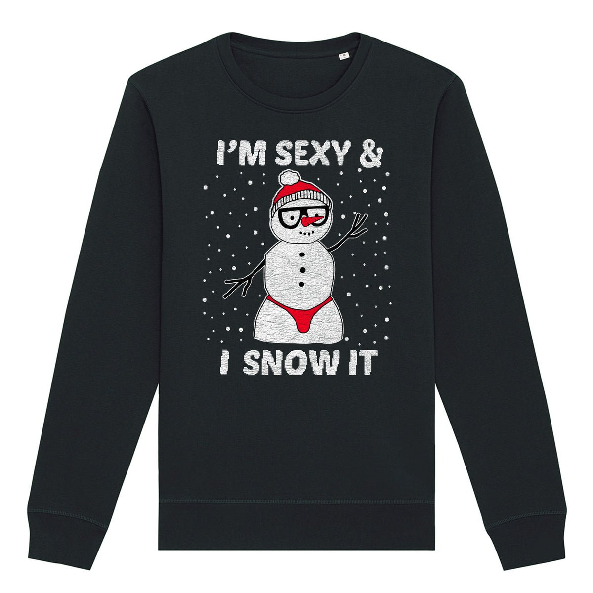 Sexy And I Snow It | Vintage Rocker Sweatshirt