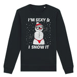 Sexy And I Snow It | Vintage Rocker Sweatshirt