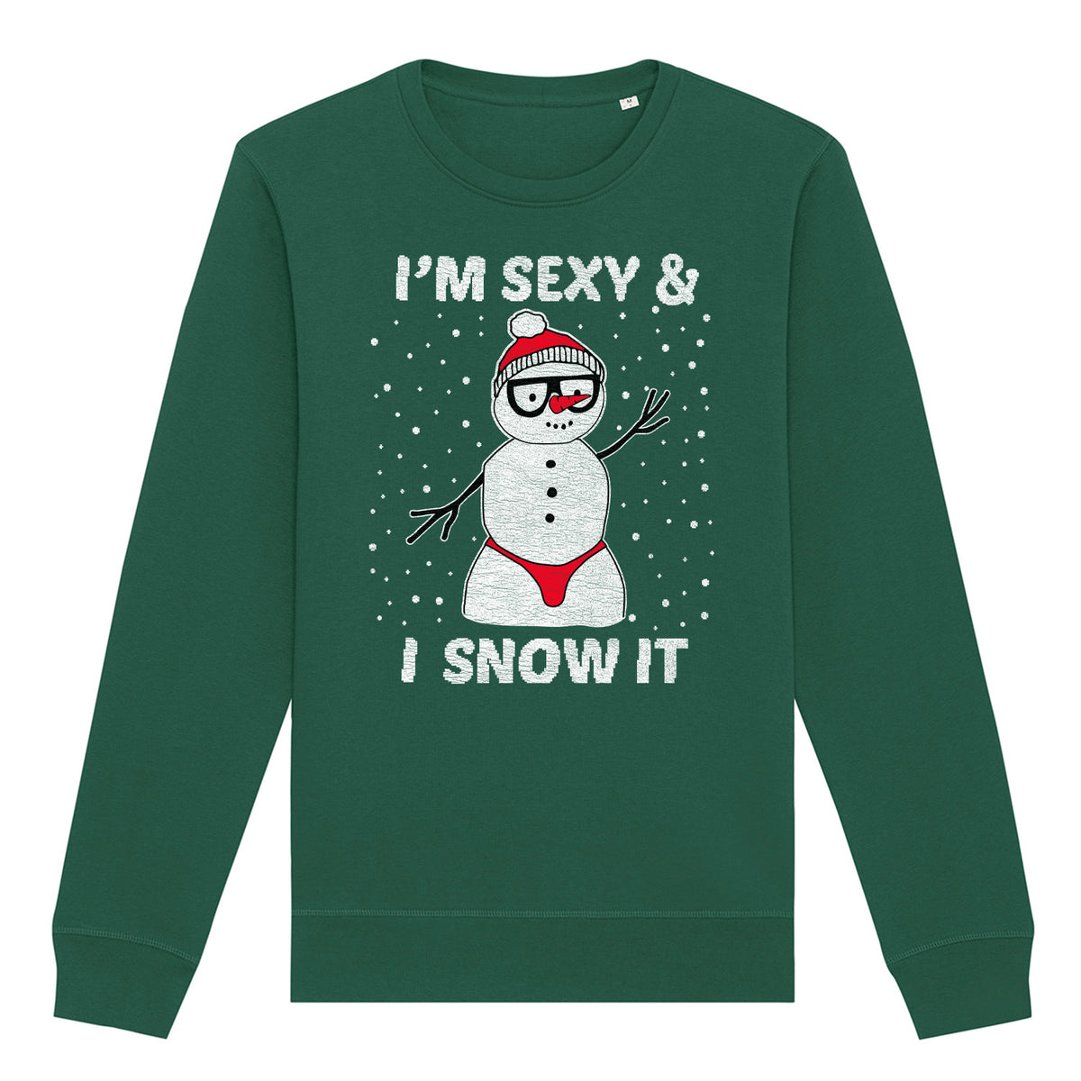 Sexy And I Snow It | Vintage Rocker Sweatshirt