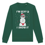 Sexy And I Snow It | Vintage Rocker Sweatshirt