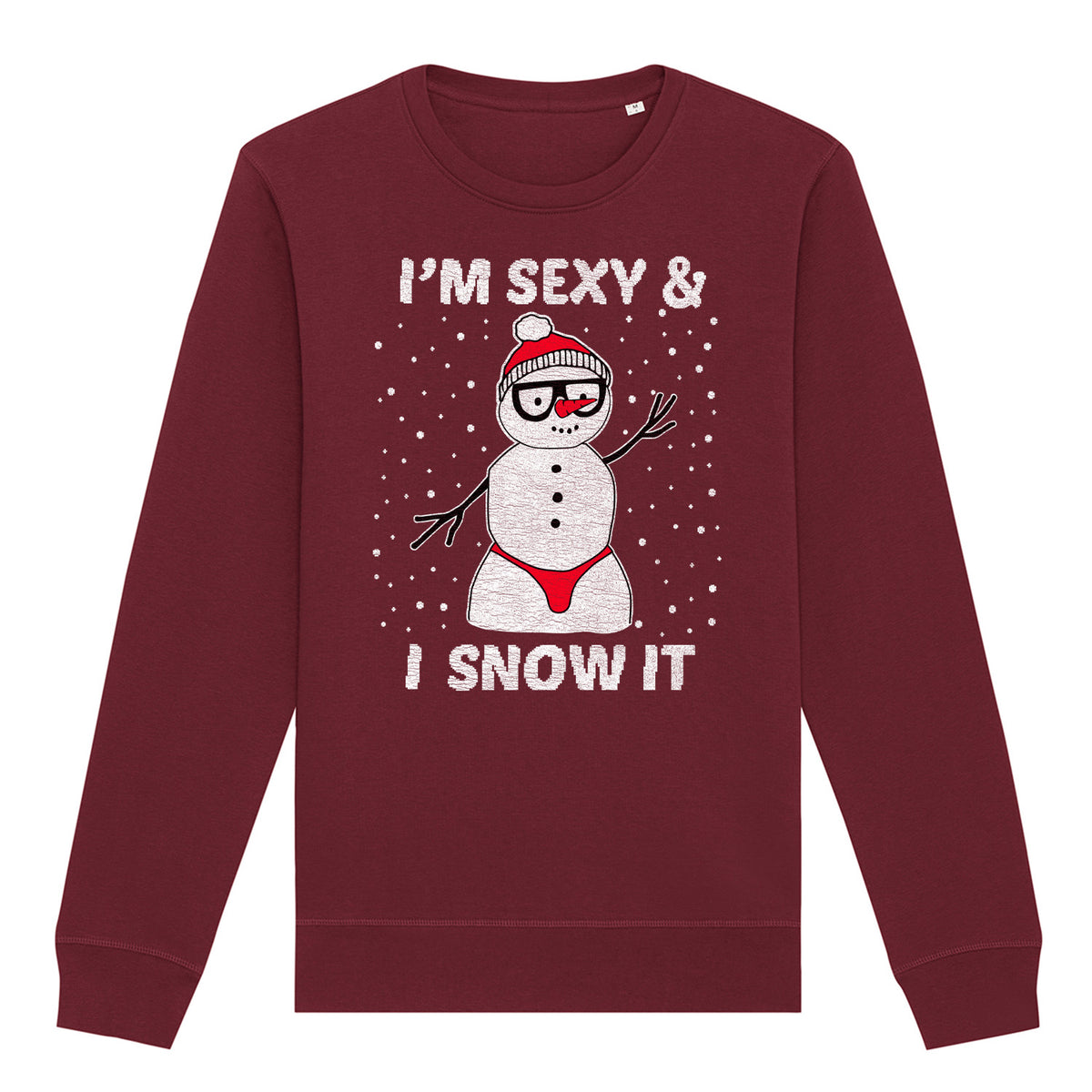 Sexy And I Snow It | Vintage Rocker Sweatshirt