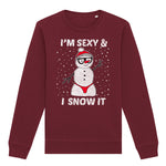 Sexy And I Snow It | Vintage Rocker Sweatshirt