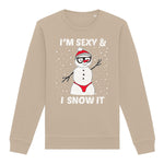 Sexy And I Snow It | Vintage Rocker Sweatshirt