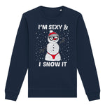 Sexy And I Snow It | Vintage Rocker Sweatshirt