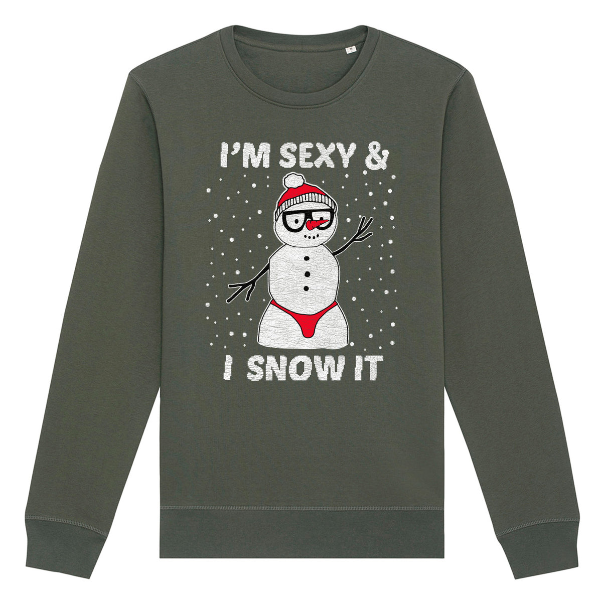 Sexy And I Snow It | Vintage Rocker Sweatshirt