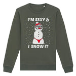 Sexy And I Snow It | Vintage Rocker Sweatshirt