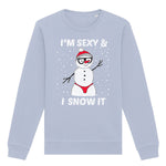 Sexy And I Snow It | Vintage Rocker Sweatshirt