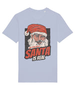 Santa Is Real | Vintage Christmas Rocker T-Shirt Chroma Clothing