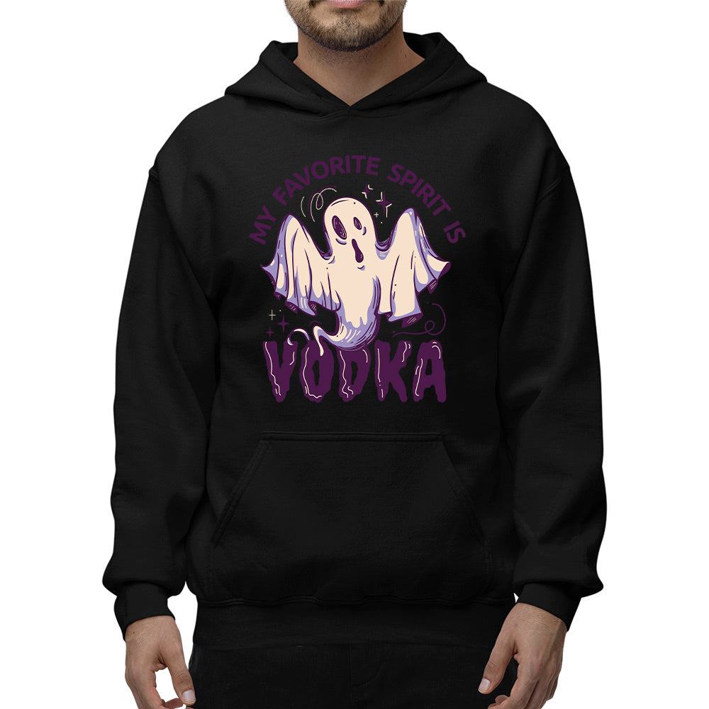 My Favourite Spirit Is Vodka Adult Pullover Hoodie | Premium Halloween Clothing