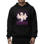 My Favourite Spirit Is Vodka Adult Pullover Hoodie | Premium Halloween Clothing