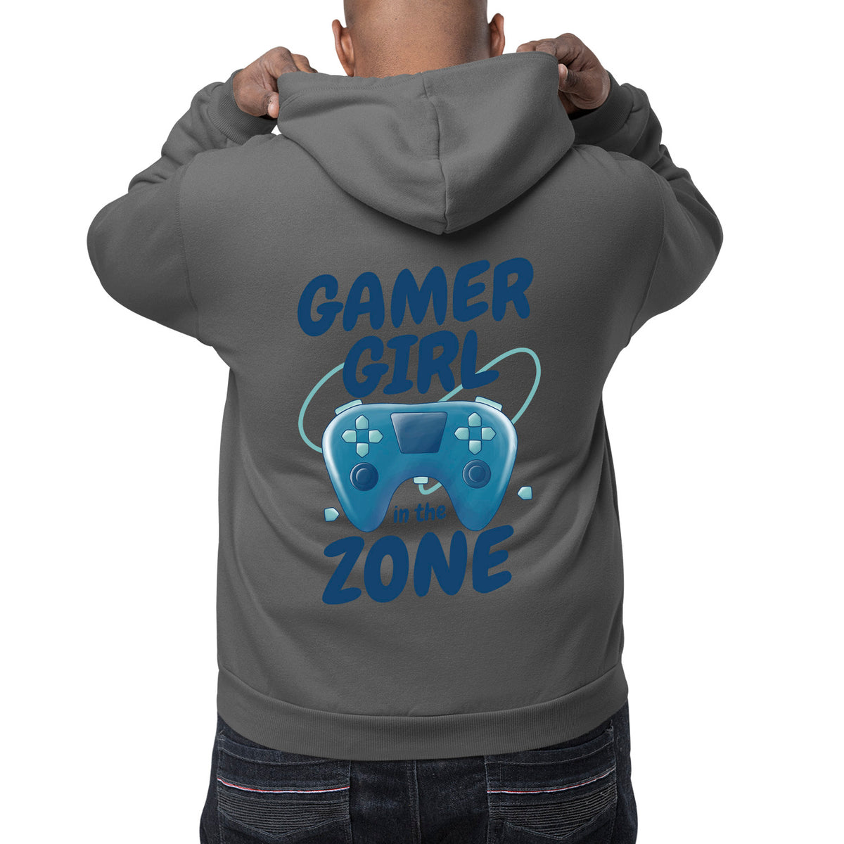 Gamer Girl Zone Unisex Adult Hoodie