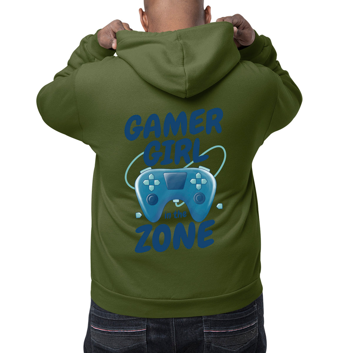 Gamer Girl Zone Unisex Adult Hoodie