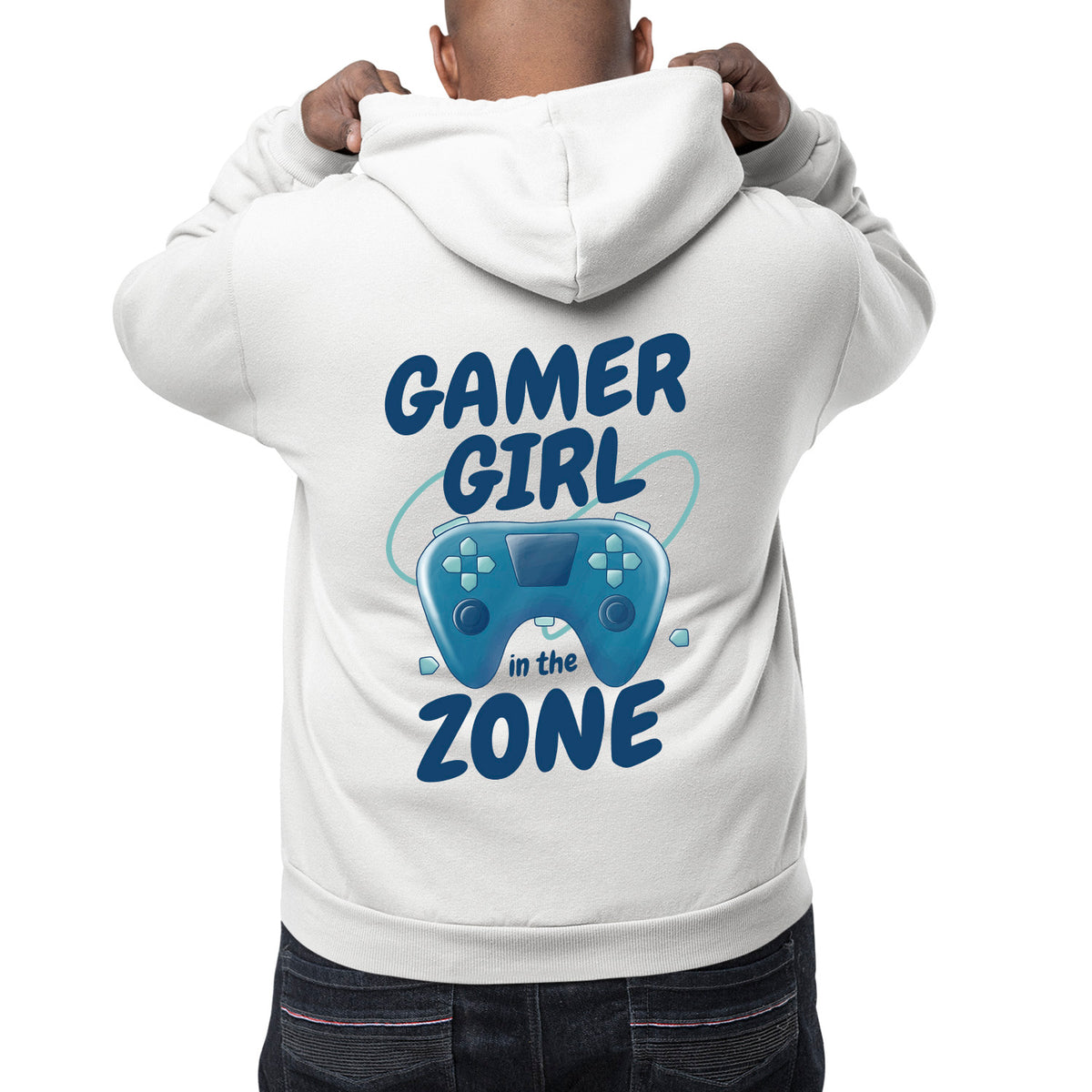 Gamer Girl Zone Unisex Adult Hoodie